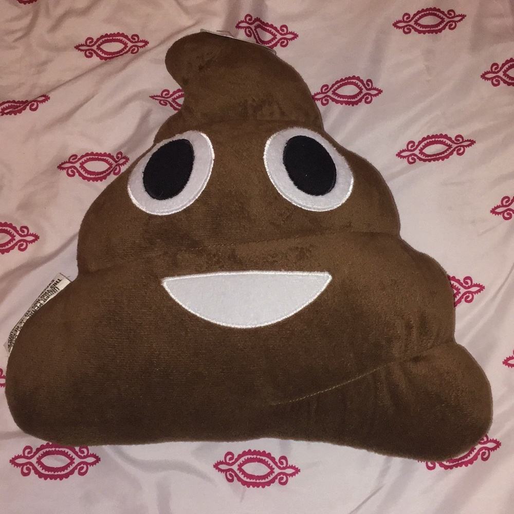 Poop Emoji Pillow